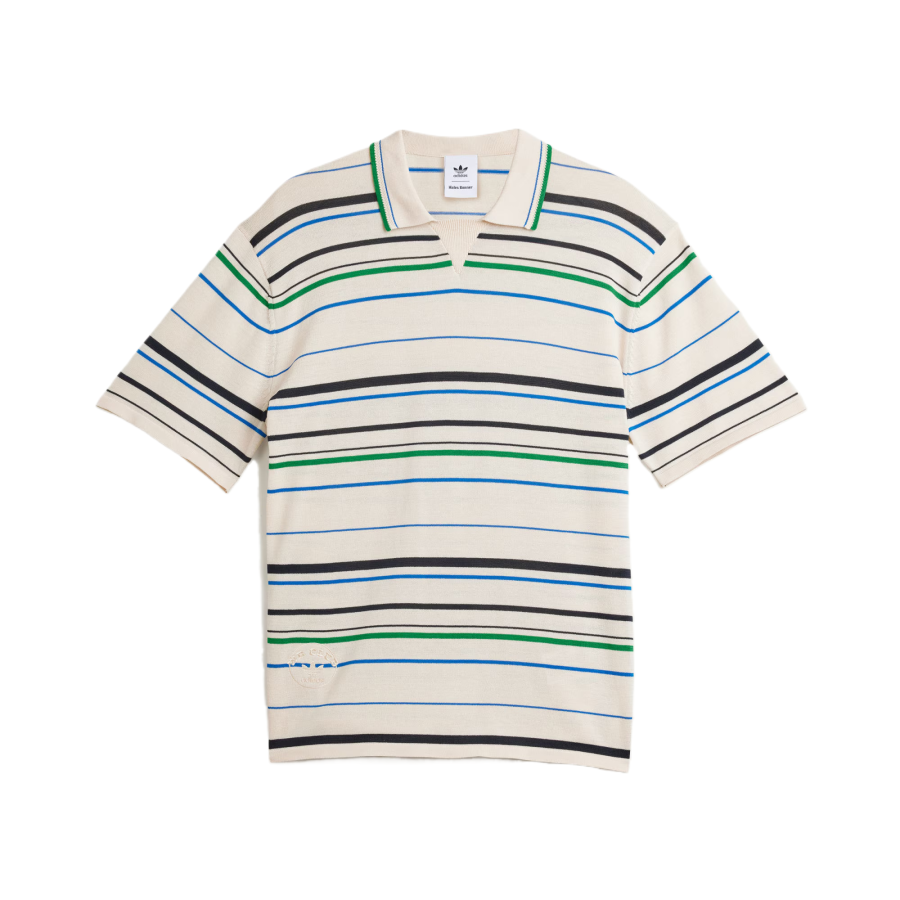 Adidas Originals X Wales Bonner Striped Ribbed T Shirt