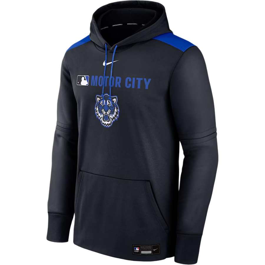 Nike Nike Detroit Tigers Authentic Collection City Connect Men's Nike Therma Mlb Pullover Hoodie