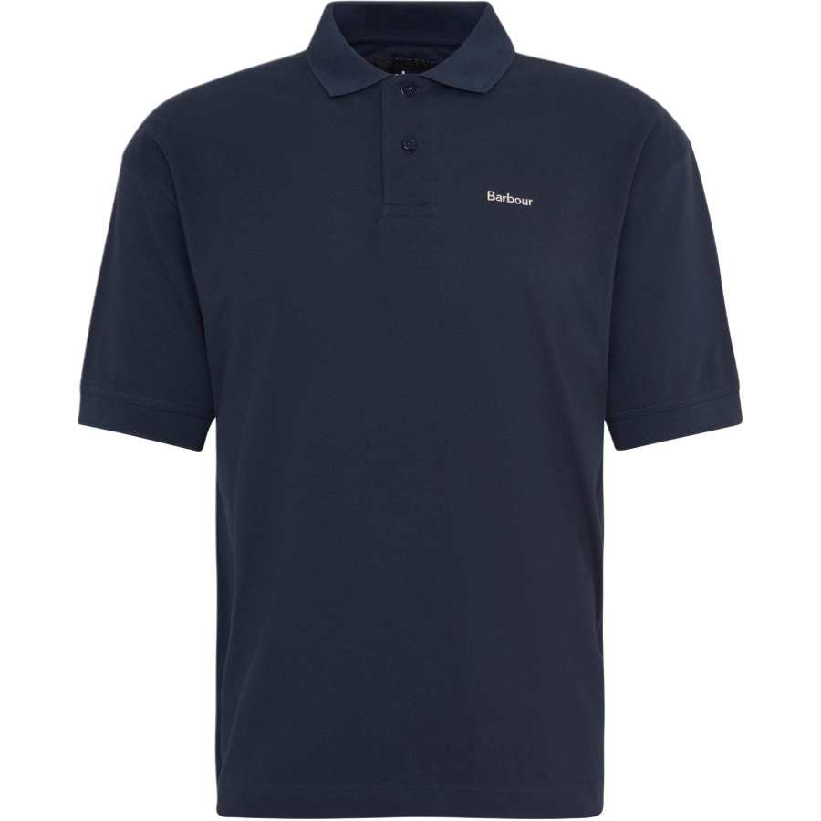 BARBOUR SS25 Polo Shirt Men's Marine Blue