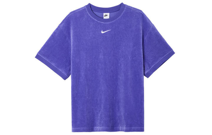 Nike Nike Drop Shoulder Sleeve T Shirt Women's Blue