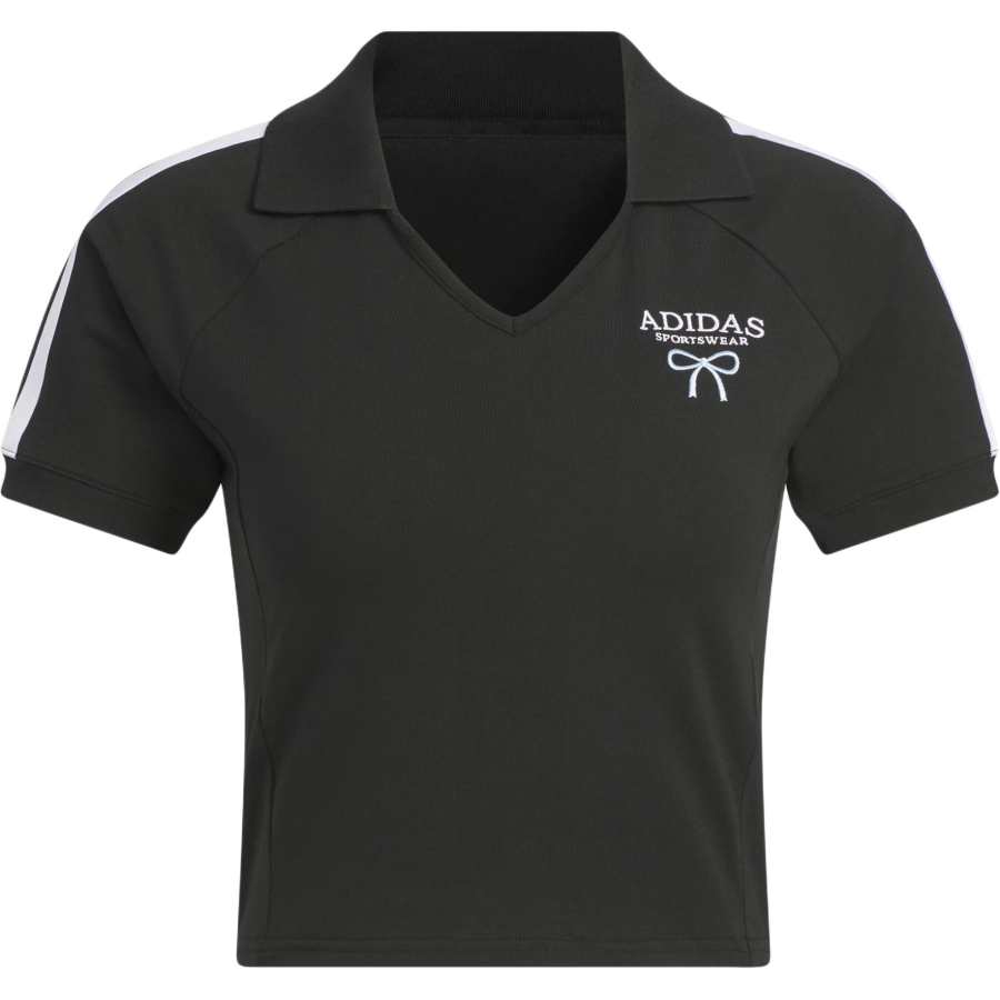 Adidas Adidas Dance SS25 Polo Shirt Women's Black