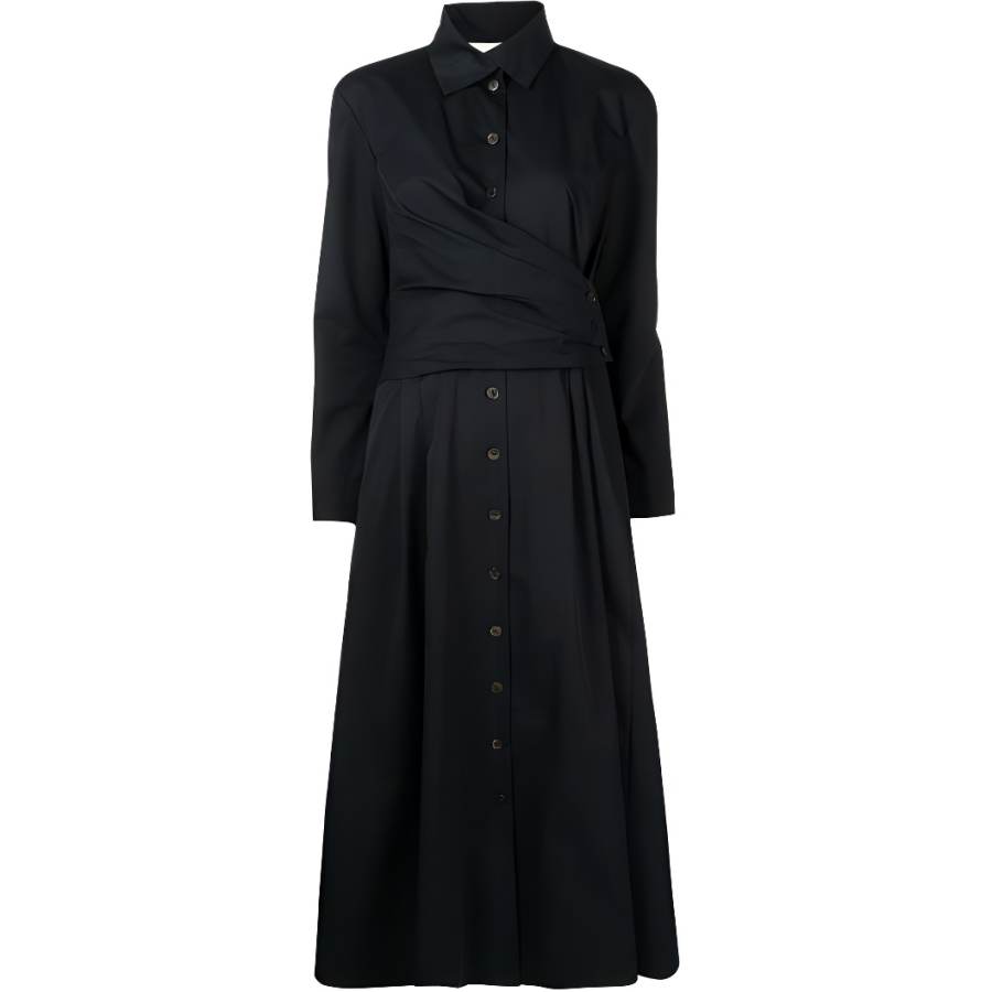 TORY BURCH Tory Burch Poplin Wrap shirt dress