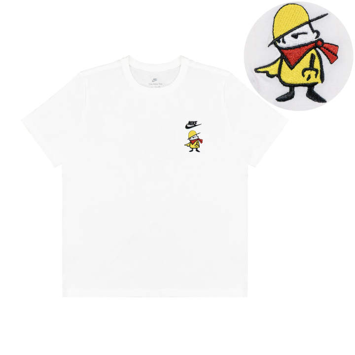 Nike Nike T Shirts Unisex White Crew Neck Moderate Straight Fit
