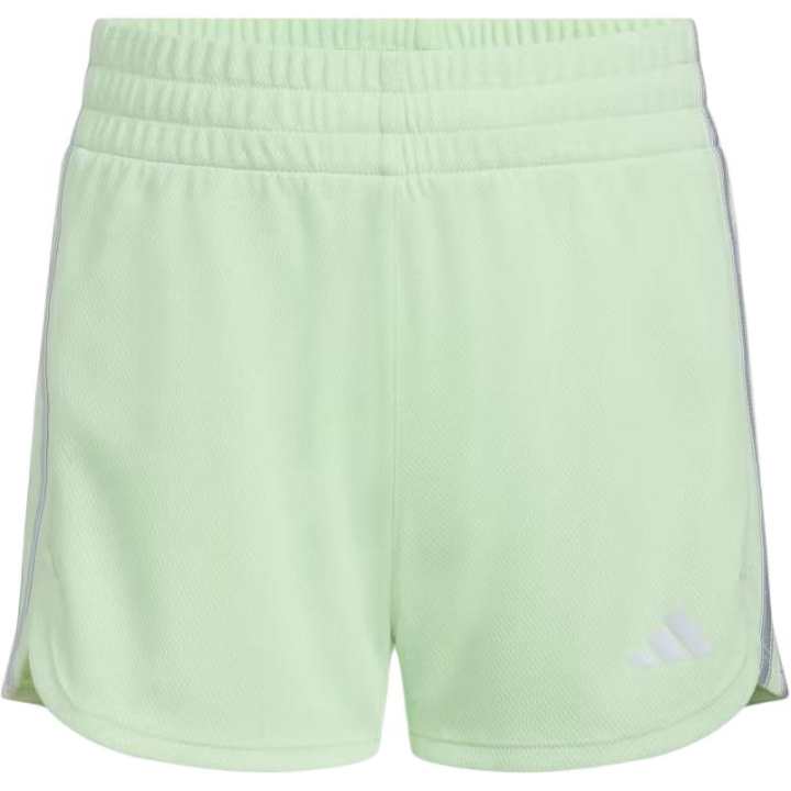Adidas Adidas Kids' Apparel 3S MESH PACER SHORT Shorts Kids' Neon Green