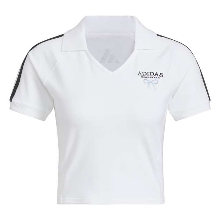 Adidas Adidas Dance SS25 Polo Shirt Women's White