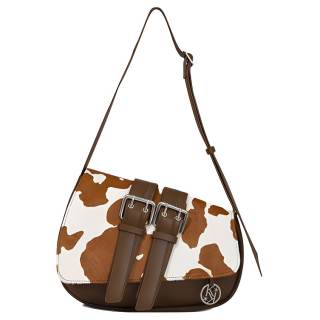 Kirsh Polyester Shoulder Bag Regular Women's Brown