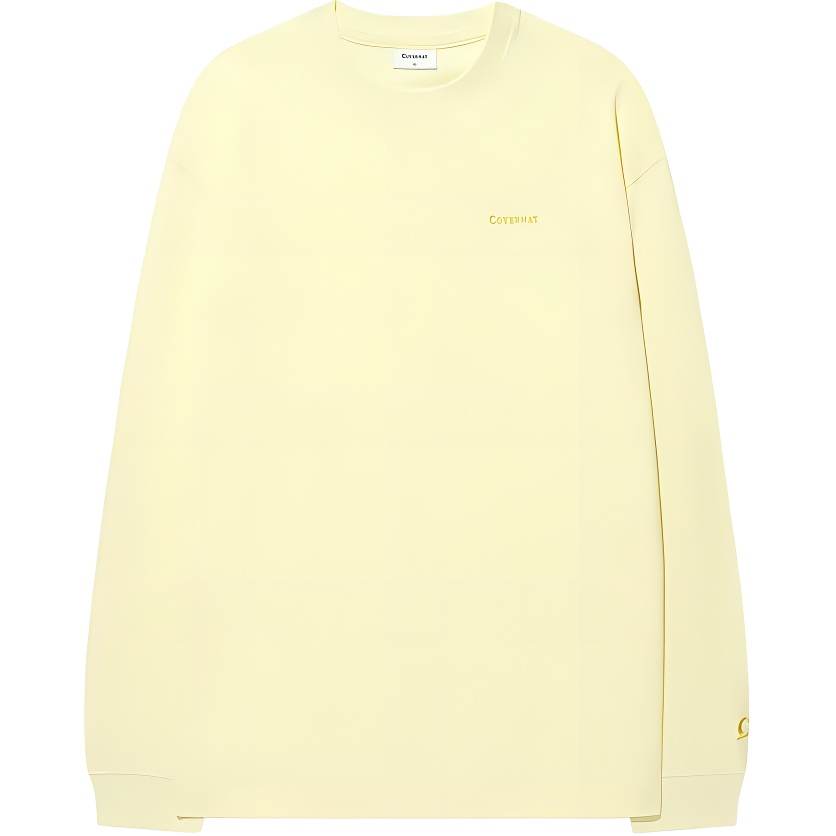 COVERNAT SS25 T Shirt Unisex Lemon