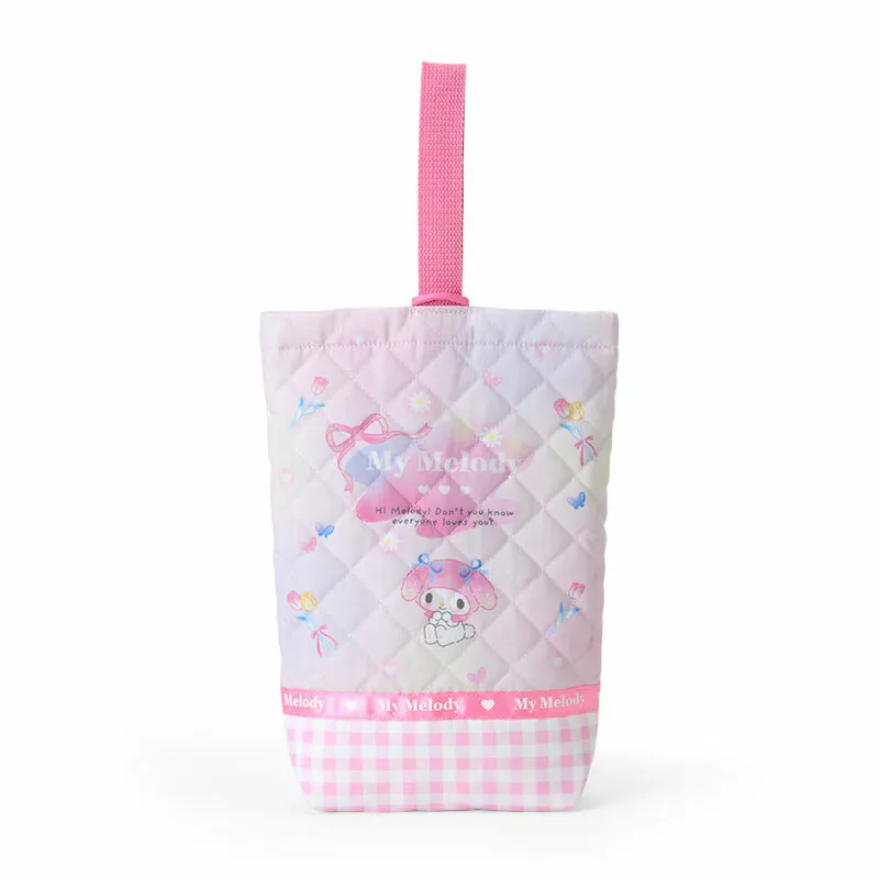 Sanrio Polyester Travel Storage Bag Women's White & Pink