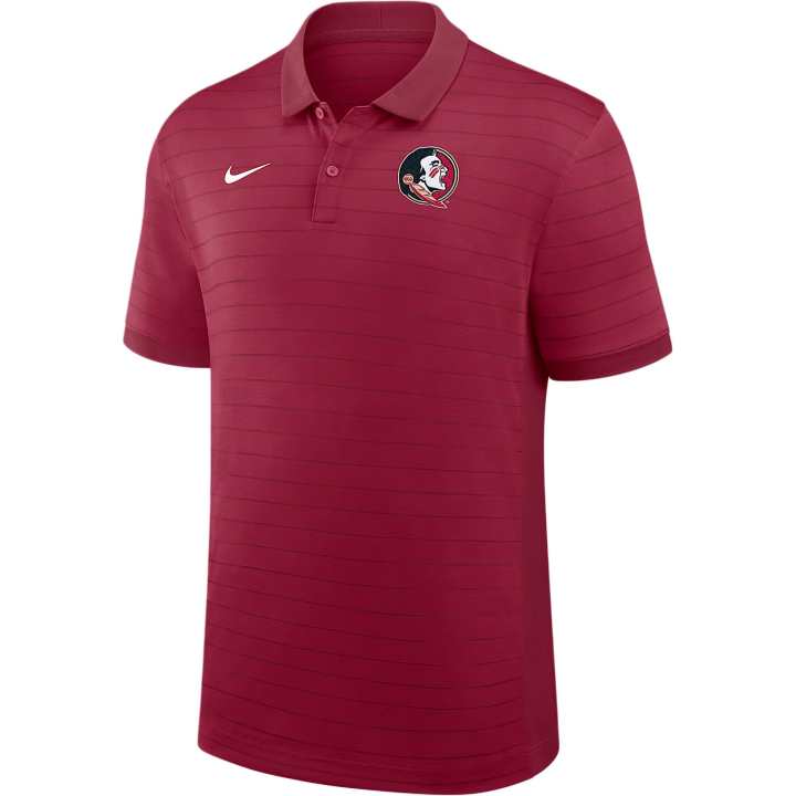 Nike Nike Florida State Sideline Victory Stripe Men's Nike Dri-FIT College Polo