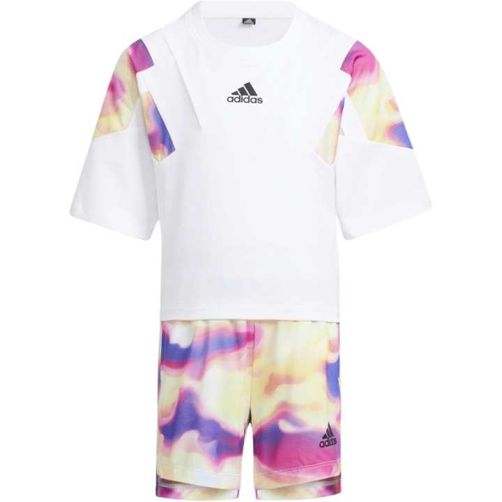 Adidas Adidas Casual Sportswear White+Multicolor Kids'