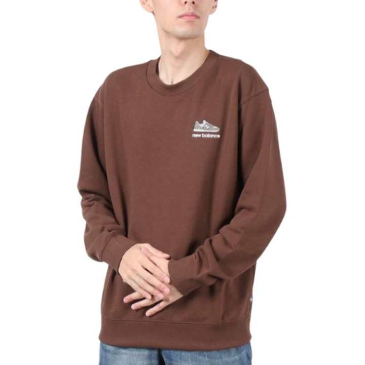 New Balance New Balance Sweatshirt Men's Brown