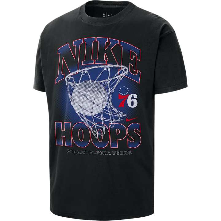 Nike Nike Philadelphia 76ers Courtside Men's Nike Nba Max90 T-Shirt