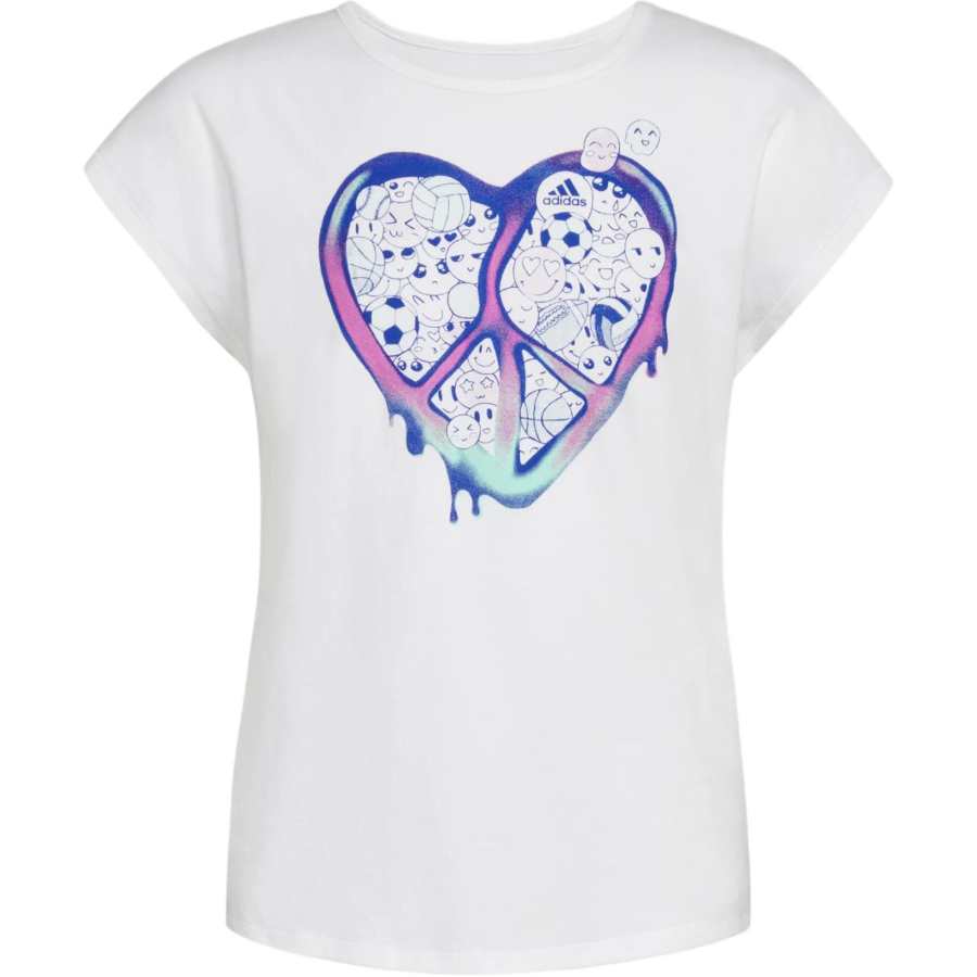 Adidas Adidas Kids T Shirts Crew Neck Moderate