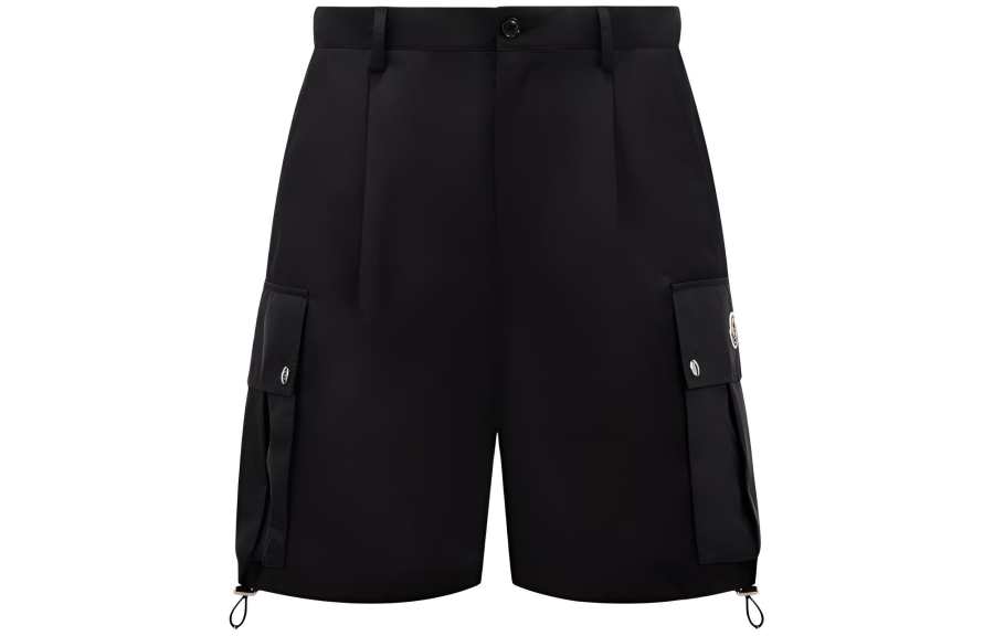 Moncler Moncler Cargo Shorts Men's Black