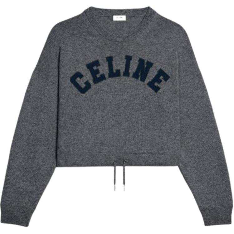 CELINE CELINE FW22 Sweatshirt Women's Gray