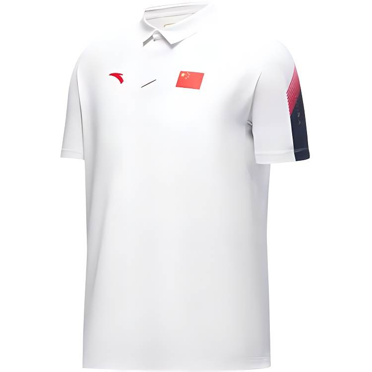 Anta Sports Life Collection Polo Shirt Men's Snowflake White