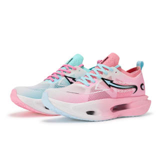 JINGYE Cushioning Slip Resistant Breathable Low top Full Length Genuine Carbon Plate Marathon Running Shoes Unisex