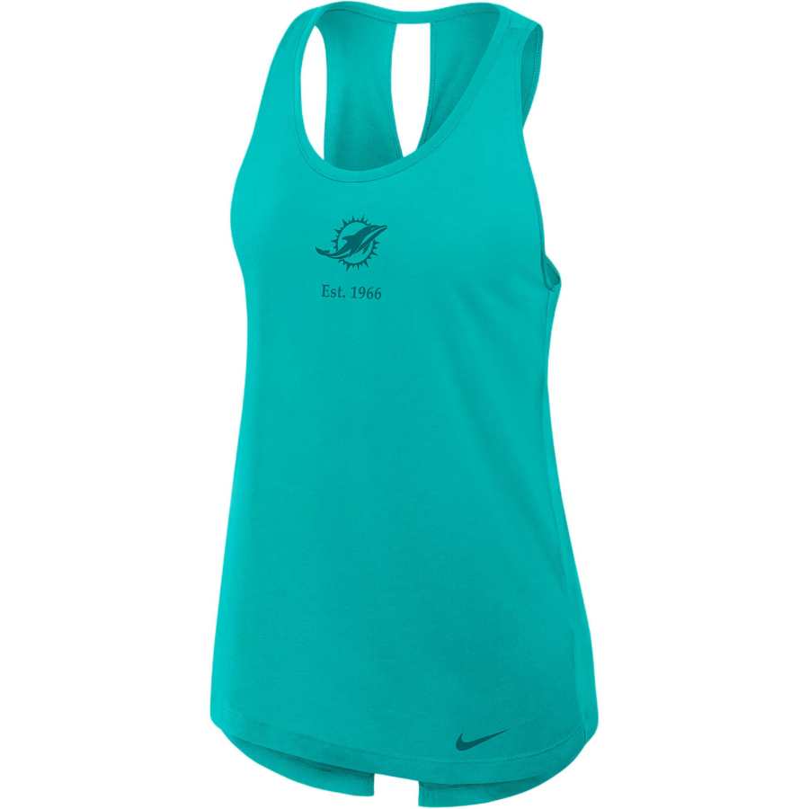 Nike Nike Miami Dolphins Established Women's Nike Dri FIT Nfl Tank Top