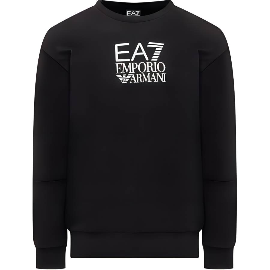EMPORIO ARMANI Logo Printed Crewneck Sweatshirt