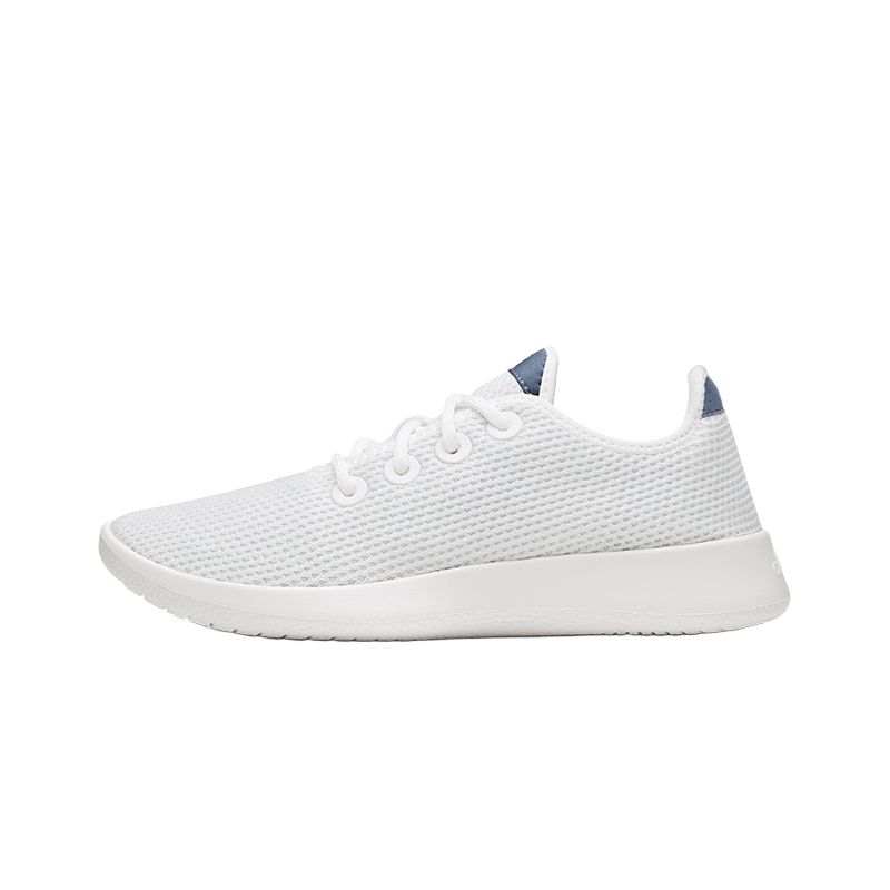 Allbirds Tree Runner Abrasion Resistant Abrasion Resistant Low top Casual Running Shoes Men's White