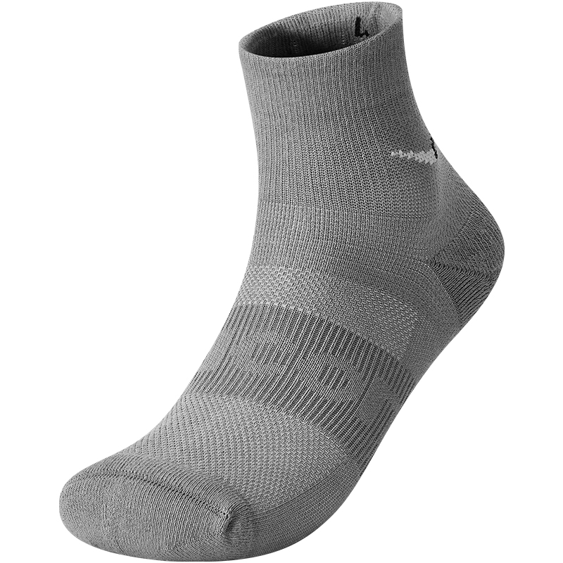 Saucony Saucony Ankle Socks Unisex 1 Pack Asphalt Cloud Gray