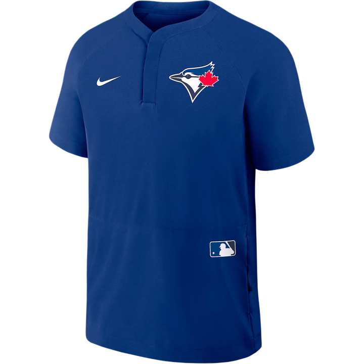 Nike Nike Toronto Blue Jays Authentic Collection Men's Nike Mlb Short Sleeve Windshirt