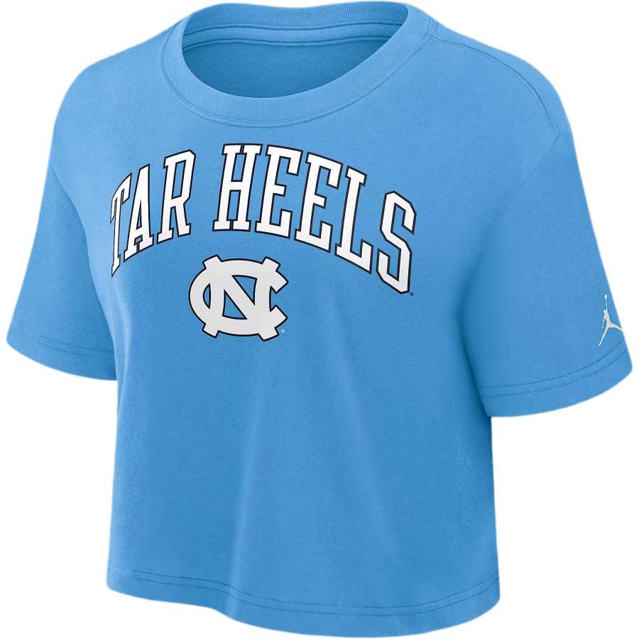 Jordan Jordan North Carolina Athletic Prep Arch Women's Jordan Brand Dri FIT College Cropped T Shirt
