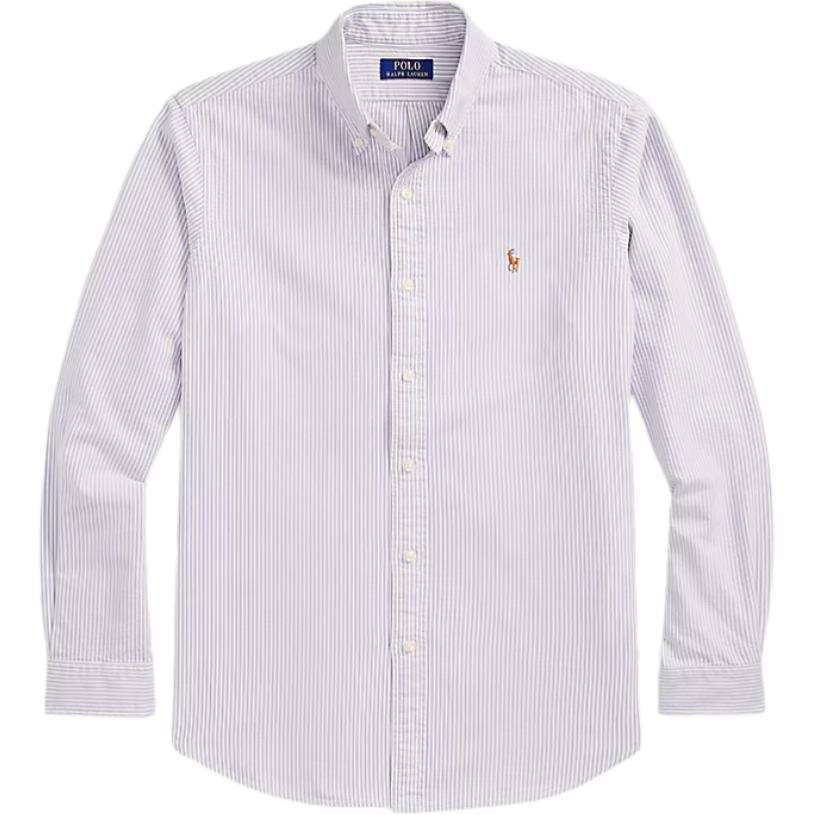 Polo Ralph Lauren Custom Fit Striped Oxford Shirt