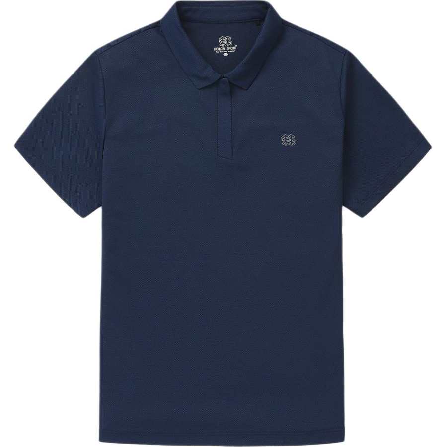 KOLON SPORT Polo Shirt Women's Marine Blue