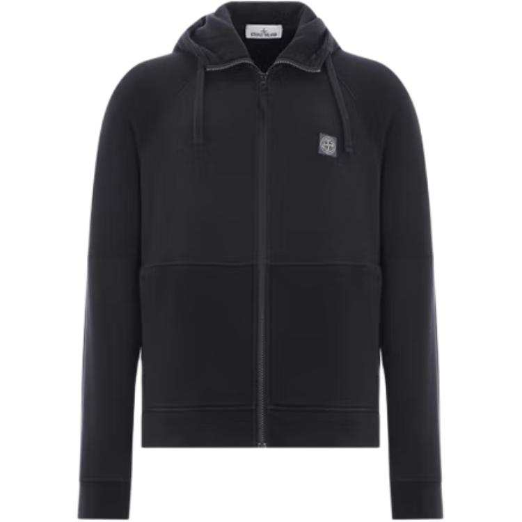 STONE ISLAND Sweatshirts Men's Black Hooded Moderate