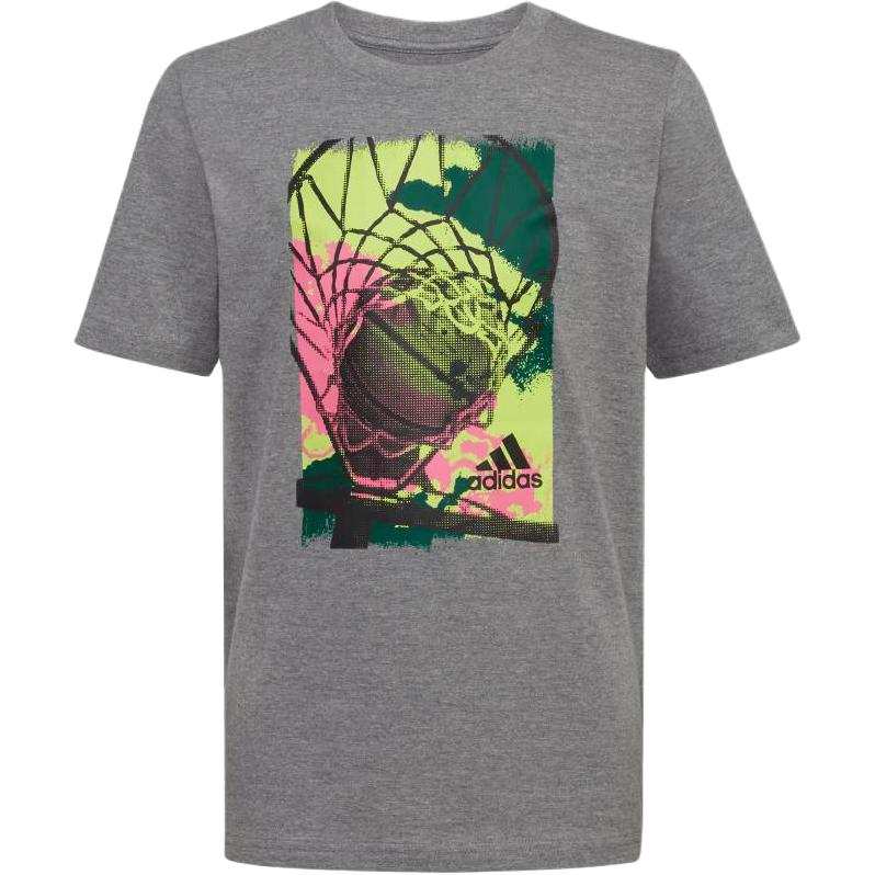 Adidas Adidas Kids T Shirts Crew Neck Moderate