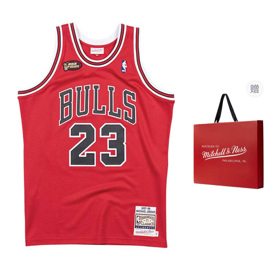 Mitchell Ness Mitchell Ness Basketball Jersey Unisex Red