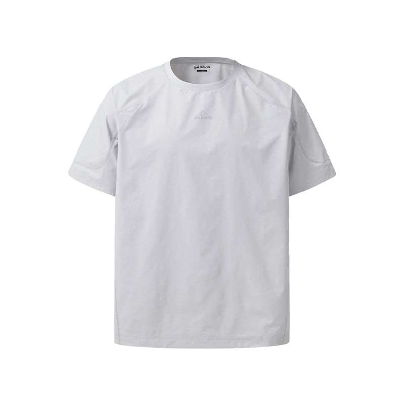 SALOMON T Shirt Men's Light Gray