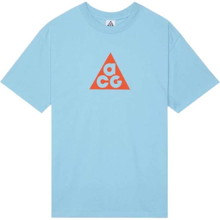 Nike Nike T Shirts Men's Blue Crew Neck