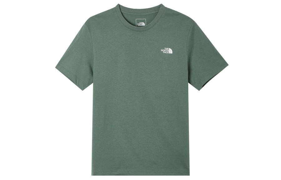 THE NORTH FACE Quick Dry T Shirts Men's Duck Green
