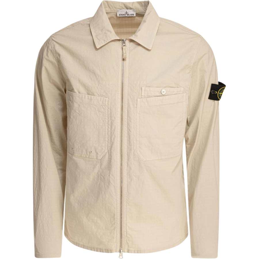 STONE ISLAND Long Sleeved Zipped Jacket
