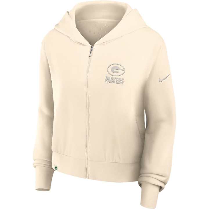 Nike Nike Green Bay Packers Established Women’s Nike Nfl Full-Zip Hoodie