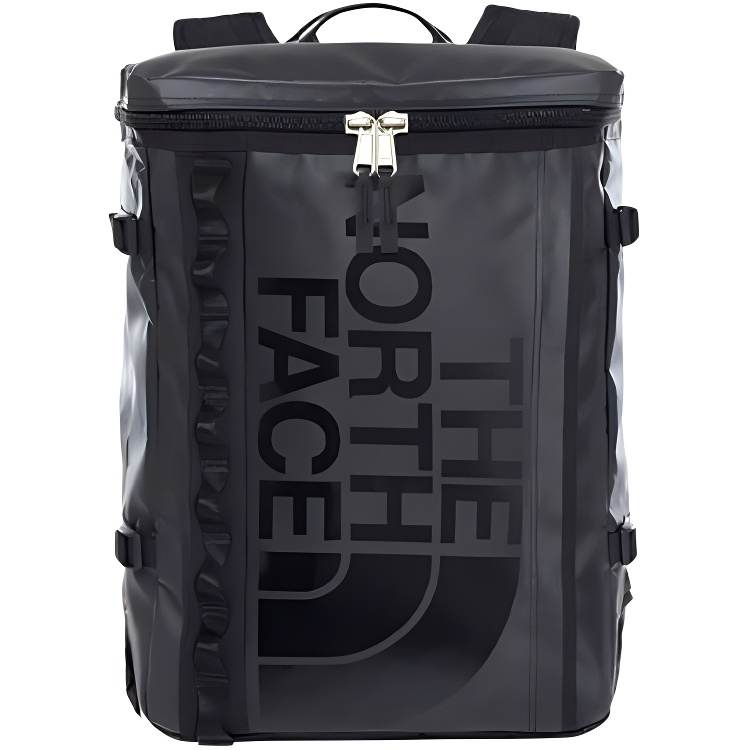 THE NORTH FACE 30L Backpack Double Shoulder Backpack Outdoor Bag Nylon Black/Purple Unisex