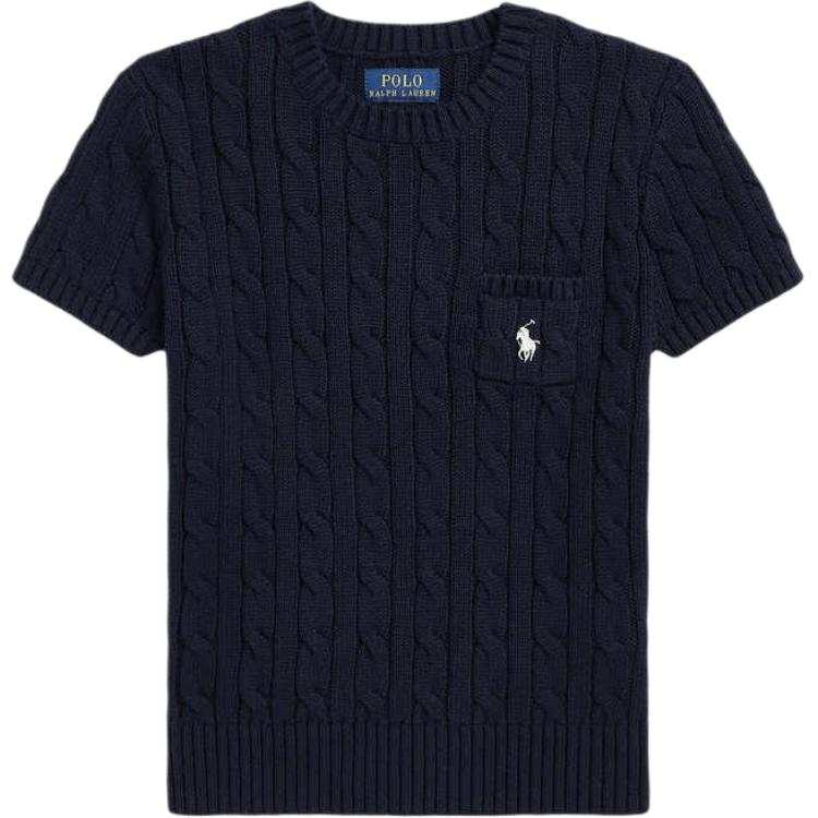 Polo Ralph Lauren Knitwear FW24 Standard Dark Blue Teenagers