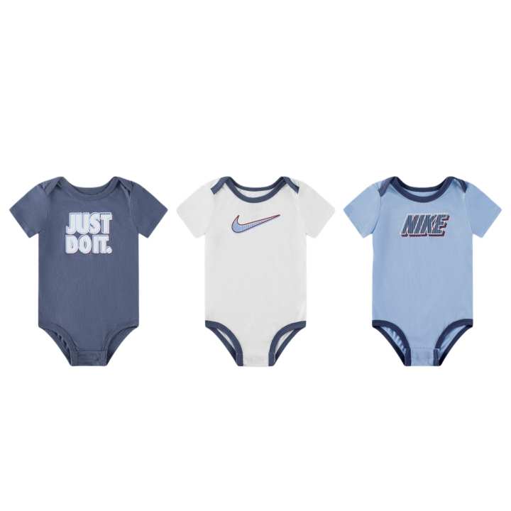 Nike Nike Jumpsuit 3 Pack Cobalt Bliss Infant And Toddler