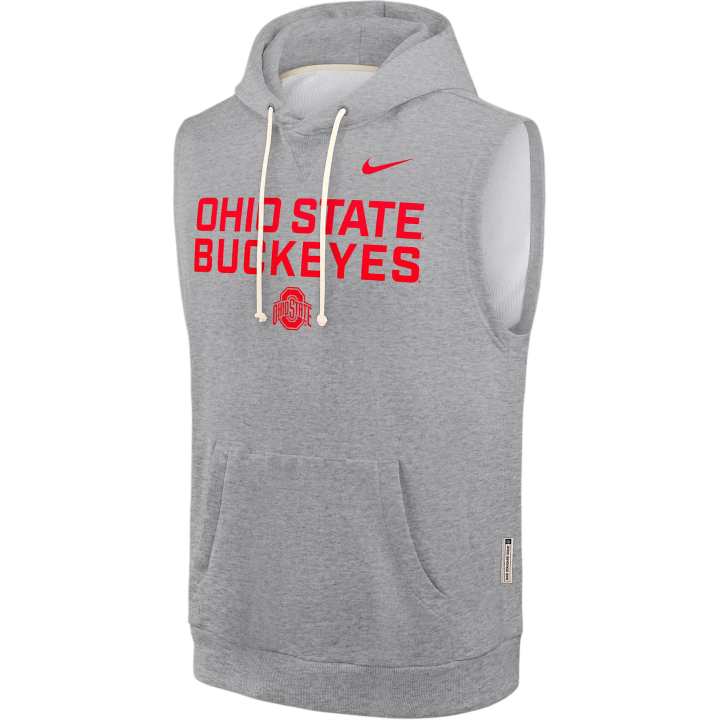 Nike Nike Ohio State Sideline Men's Nike Dri-FIT College Sleeveless Pullover Hoodie