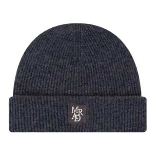MARDI MERCREDI Pure Wool Beanies Women's Dark Gray