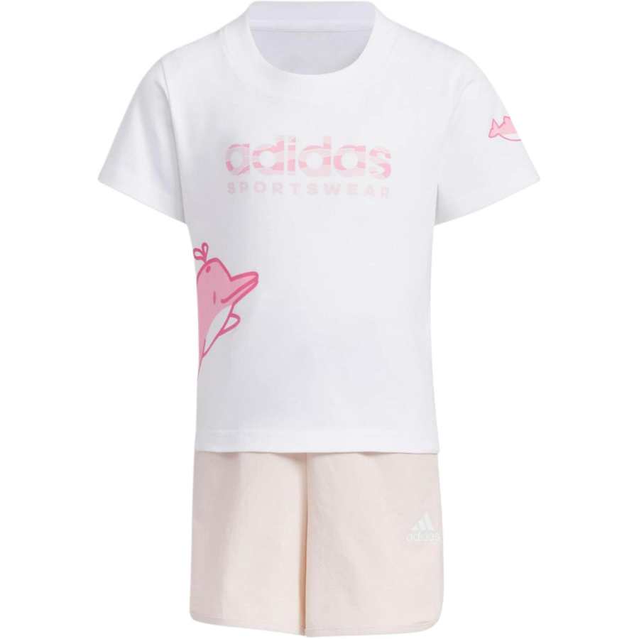 Adidas Adidas Kids Casual Sportswear Crew Neck Moderate