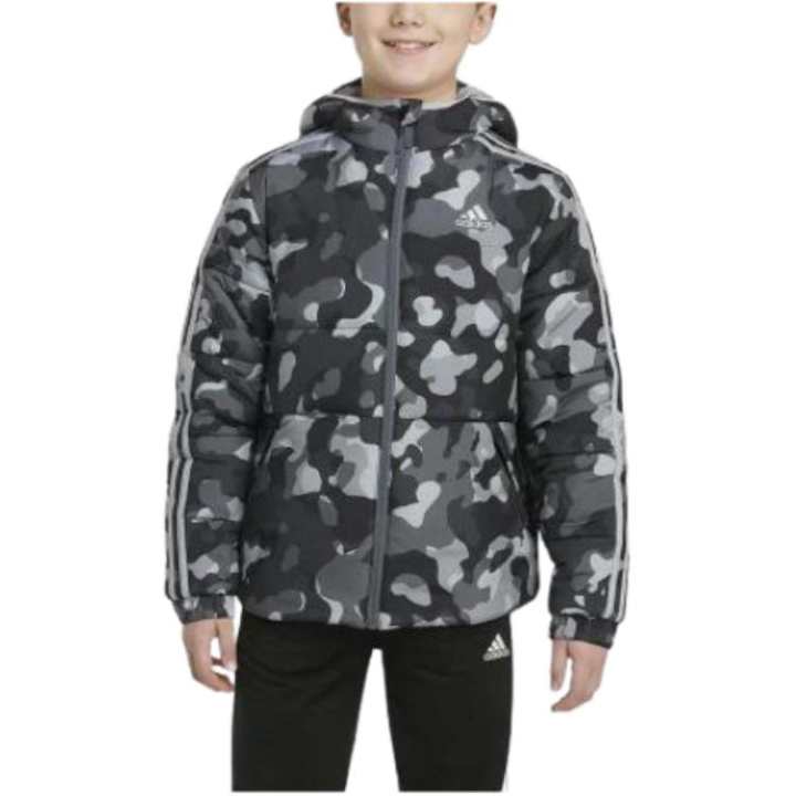 Adidas Adidas ALLOVER PRINT Padded Jacket Black Kids'