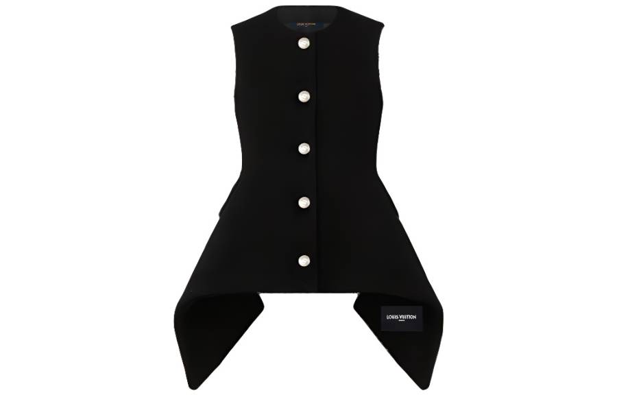 LOUIS VUITTON Vest Women's Black