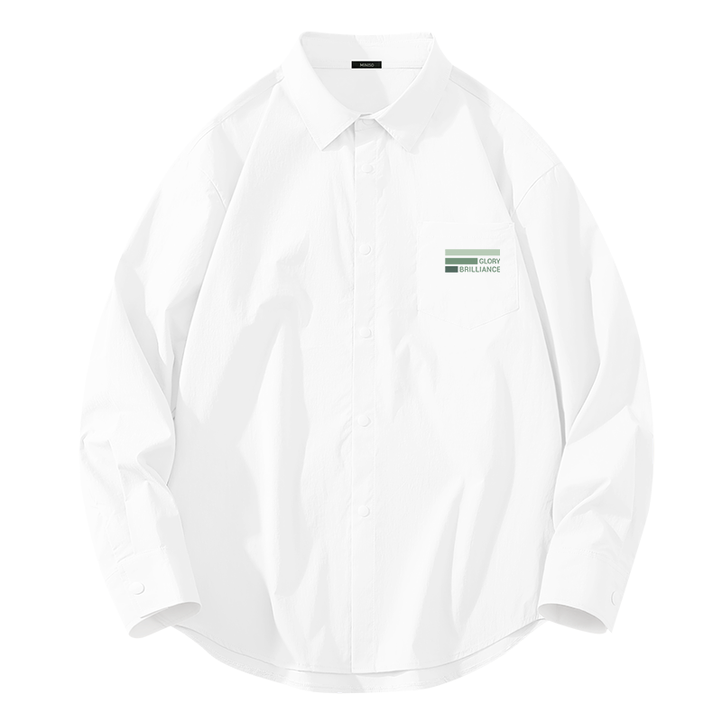 MINISO MINISO Shirts Unisex Lapel Moderate Shirt