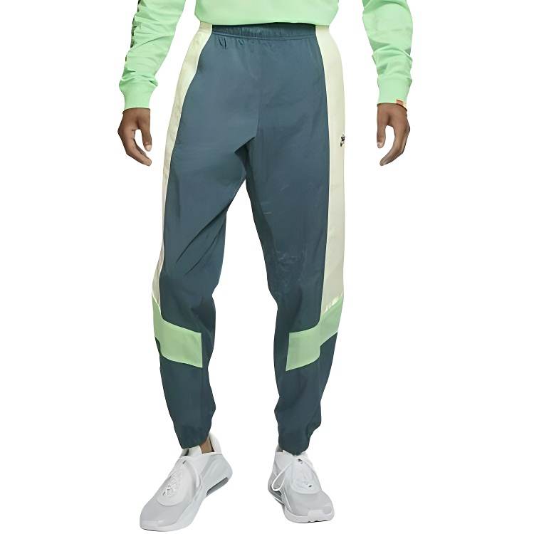 Nike Nike Sports Pants Men's Blue Green