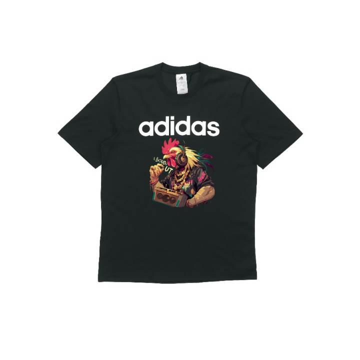 Adidas Adidas T Shirts Unisex Black Crew Neck