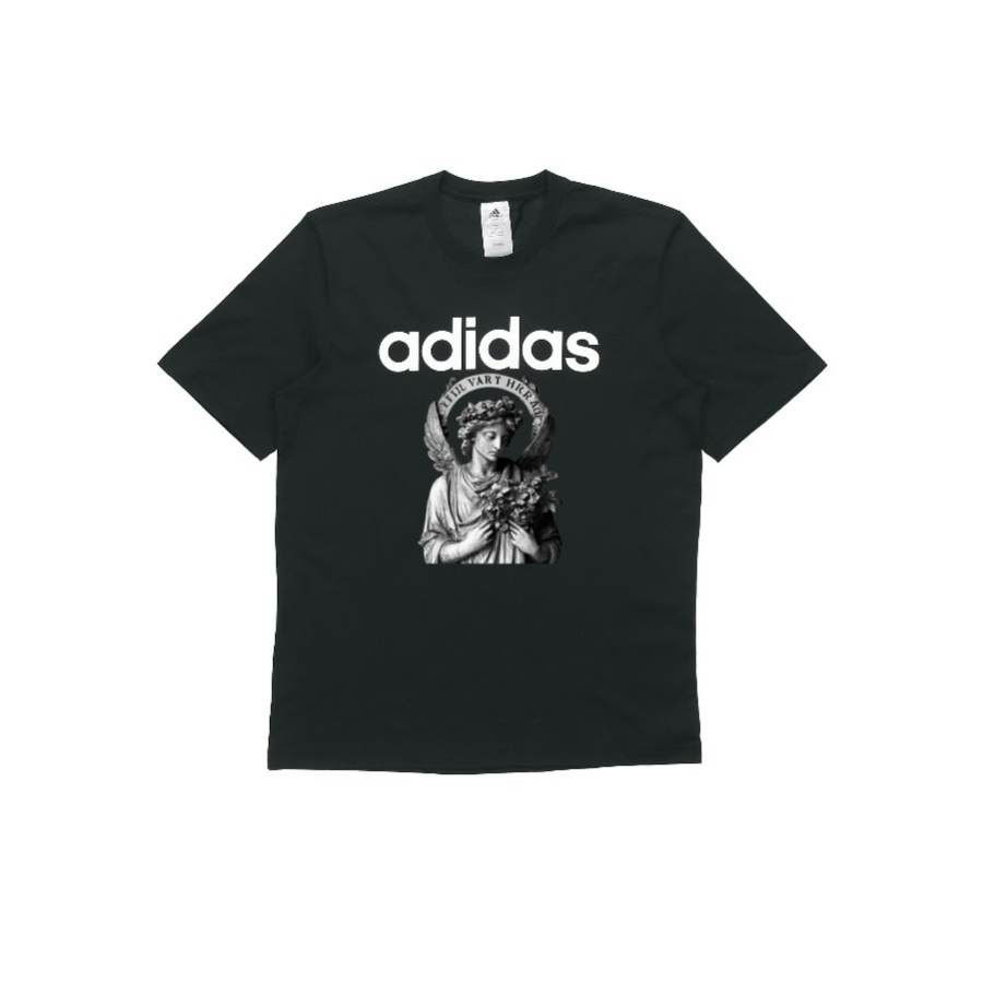 Adidas Adidas T Shirts Unisex Black Crew Neck
