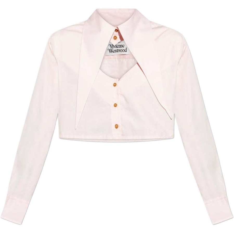 Vivienne Westwood Cut Out Cropped Shirt